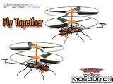 Two Micro Mosquito 3.0 Mini RC Indoor Helicopters RTF - Fly Together Two Micro Mosquito 3.0 Mini RC Indoor Helicopters RTF - Fly Together