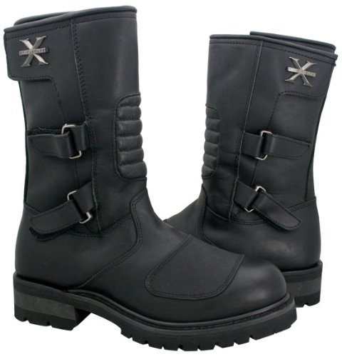 Xelement Mens 9.5 Inch Tornado Motorcycle Boots On Sale