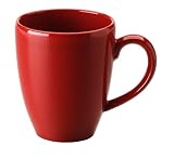 Waechtersbach Fun Factory Caffe Latte Cups, Cherry, Set of 4