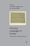 Minority languages in Europe : frameworks, status, prospects