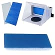 Master Airbrush&reg; Brand Hobby Airbrush Spray Booth Filter Set, Fits Master, Paasche, Sky Enterprise, Airhobby and Many Others.