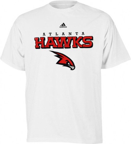 Atlanta Hawks White Adidas True T-Shirt