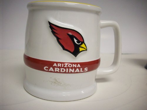 Arizona Cardinals Team Sculpted Tankard Style Coffee Mug