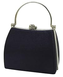 Satin Mini Clutch, Metal Frame, Evening Bag - Miranda (51 5088)