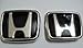 Black Honda Badge Emblem Front & Rear
