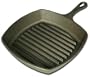 Lodge 10-1/2-Inch Cast Iron Square Grill Pan