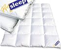PRO SLEEP - 975.52.001 EXTRA WARM Daunendecke 4x6 Karos / 135x200 cm / 1.100 gr.