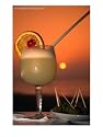 South Pacific Sunset and a Pisco Sour., Pisco, Ica, Peru Photographic Poster Print by Mark Daffey, 12x16