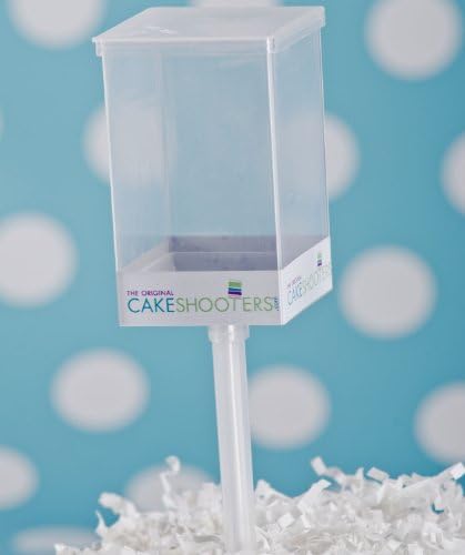 Square Cake Shooters Push Pops (Pack of 12)