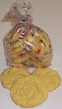 Gourmet Food : Scott's Cakes 1/2 lb. White Sugar Shortbread Cookies in a Nautical Bag