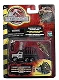 Jurassic Park 3 Real Diecast Vehicle Transport with Capture Cage and dimetradonIMAGE