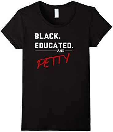 Women's Black Educated &amp; Petty Small Black