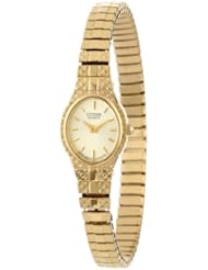 Citizen Womens EK3682-97P Gold-Tone Expansion Bracelet Watch