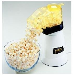 New Presto Poplite Hot Air Corn Popper Pops Gourmet Popcorn For A Healthy Low-Calorie Snack