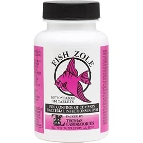Fish Zole (Metronidazole 250 mg) - 100 Tabs