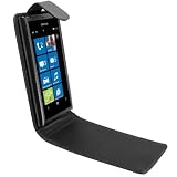 mumbi PREMIUM ECHT Leder Flip Case Nokia Lumia 800 Tasche H�lle - Ledertasche Lumia 800 Schutzh�llevon "mumbi�"