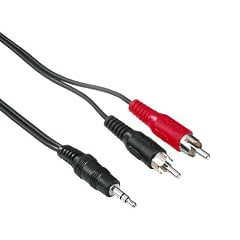 Hama Soundkartenkabel (2 Cinch-Stecker <-> 3,5mm-Klinkenstecker Stereo); 2m