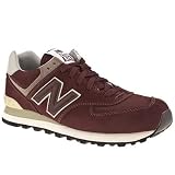 New Balance 574 - 12.5 Uk - Burgundy - Suede