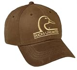 Outdoor Cap Camo Clothing Ducks Unlimited Cotton Logo Cap - Brown