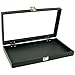 FindingKing Glass Top Jewelry Pocket Watch Display Travel Case Box
