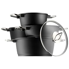 WMF 0592044290 Kochgeschirr-Set 4-teilig Bueno