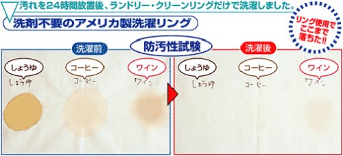 Cover image : 地球にやさしいお洗濯「ランドリー・クリーンリング」