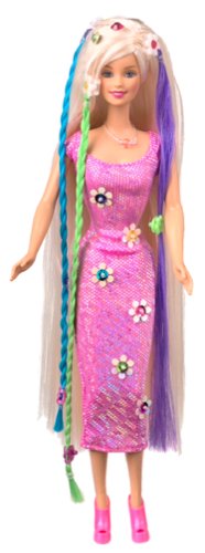 New Cool Clips Barbie Doll with Hair Accessories 413XGFMRASL New Cool Clips Barbie Doll with Hair Accessories