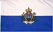 San Marino National Country Flag - 3 foot by 5 foot Polyester (New)
