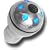 Flashing Light Black Gear Knob