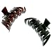 Vidal Sassoon VS15308 Zig Zag Claw Clips, Large, 2-Count Packages (Pack of 10)