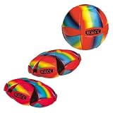 Toysmith Phlat Ball XT- Rainbow