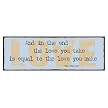 Beatles in the End Tin Sign