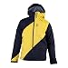 Spyder Men's Eiger Shell Jacket - Sun/ Black M
