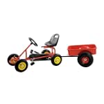 SixBros. GoCart � p�dales rouge avec...