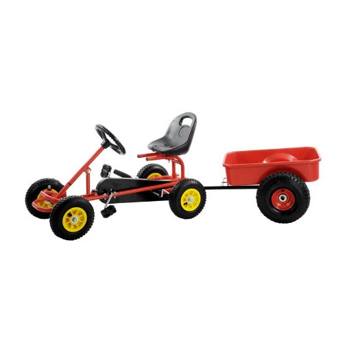 SixBros. Pedal GoKart Rot mit