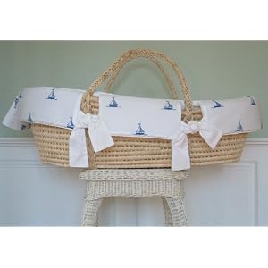By The Sea Moses Basket By Sweet William