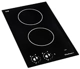 Review Contoure CS2400PE / Contoure® 2 Burner Ceramic Cooktop, Classic Series built-in cooktop, smooth black glass, 120v. Powerful 2400 watts on 20 amp. UL