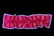 Rectangular Scarf 55" X 15" Colonial Buildings in Red