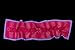 Rectangular Scarf 55" X 15" Colonial Buildings in Red