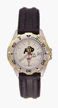 Buy Colorado Buffaloes Ladies All Star Watch with Leather Band by Logo Art
