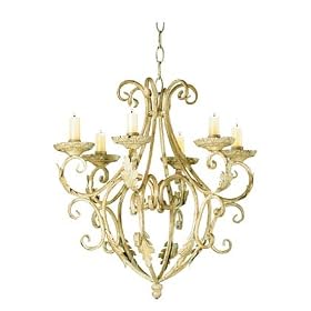 Wrought Iron Chandelier by ACG