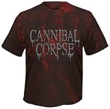 Merchandise - CANNIBAL CORPSE, Global evisceration ALLOVER - TS M von Cannibal Corpse