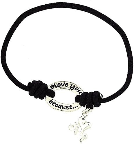 BANDZ ''I Love You Because You Are My Strength'' Sentiment Bracelet