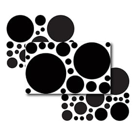 Instant Murals 67 Polka Dot Wall Transfer Stickers