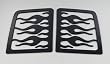 1997-03 Ford F-150 Flames Sidewinders Window Covers Covers Window Covers