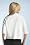 Silver Collection Cropped Resin Coated Sport Jacket
