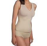 Spanx Hide & Sleek Smoothing V-neck Camisole & Panty Set Light Compression Shaper