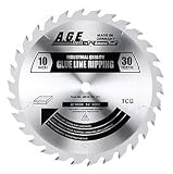 Amana A.G.E. 10 X 30T Carbide-tipped... from 10" Table Saw Blades