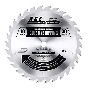 AGE MD10-301 Glue Line 10"X30t TCG 5/8 Bore