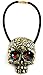 Cuhair(tm)2015 Girl Women Retro 2pcs Skull Hair Accessories Elastic Ties Plastic Hair Rope Fashion Hair Headband Ponytail Holders Hair Tie Assorted Hair Accessories
